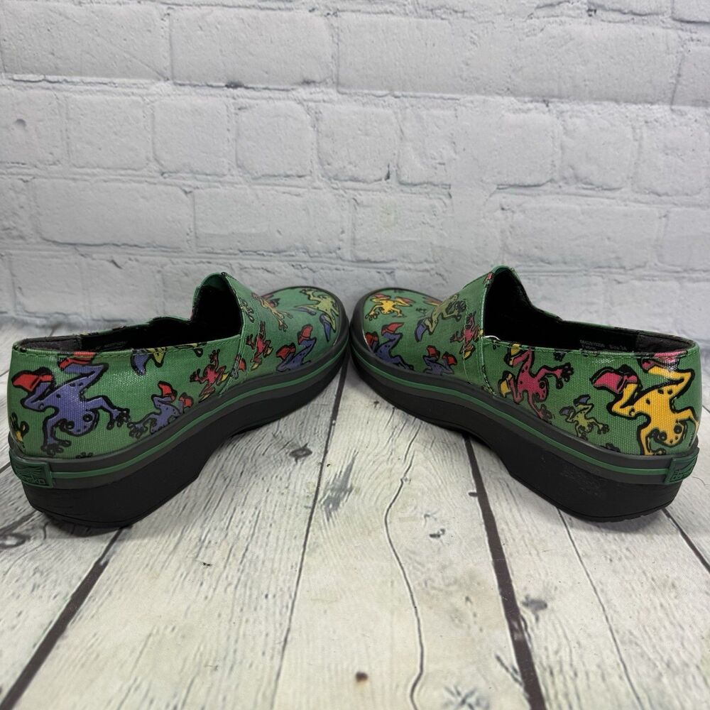 Dansko Clogs Girls Women Size 3.5-4 US 34 EU Frogs Lover Slip On School Shoes - Picture 5 of 11